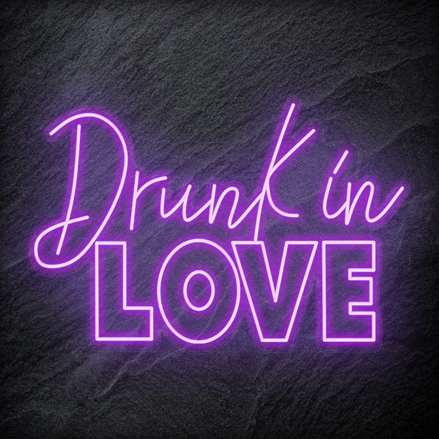 "Drunk in Love" LED Neon Schriftzug Sign - NEONEVERGLOW