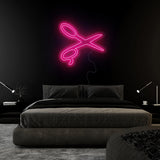 " Schere Barbier Friseur" LED Neonschild Sign Schriftzug - NEONEVERGLOW