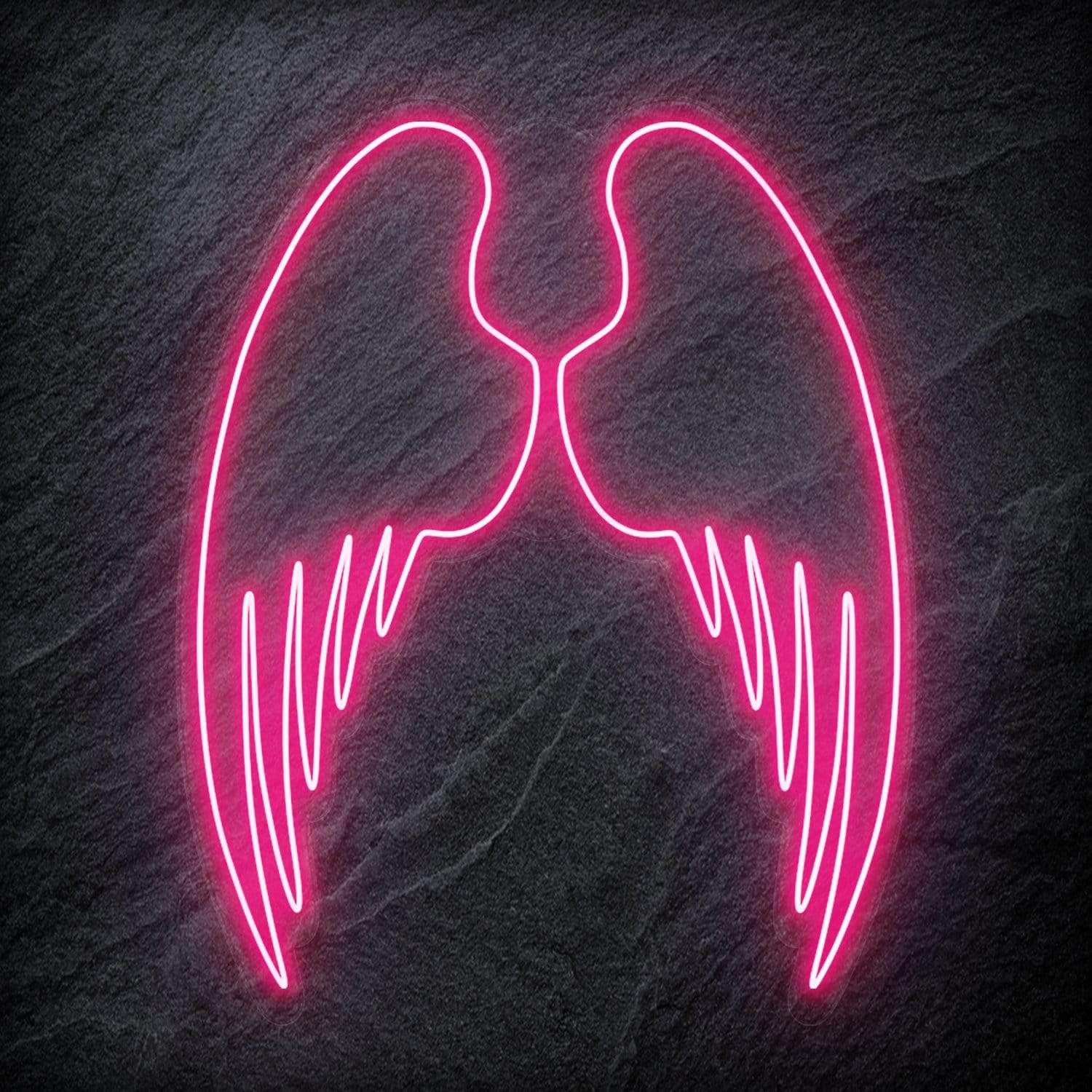 "Flügel" LED Neonschild Sign Schriftzug - NEONEVERGLOW