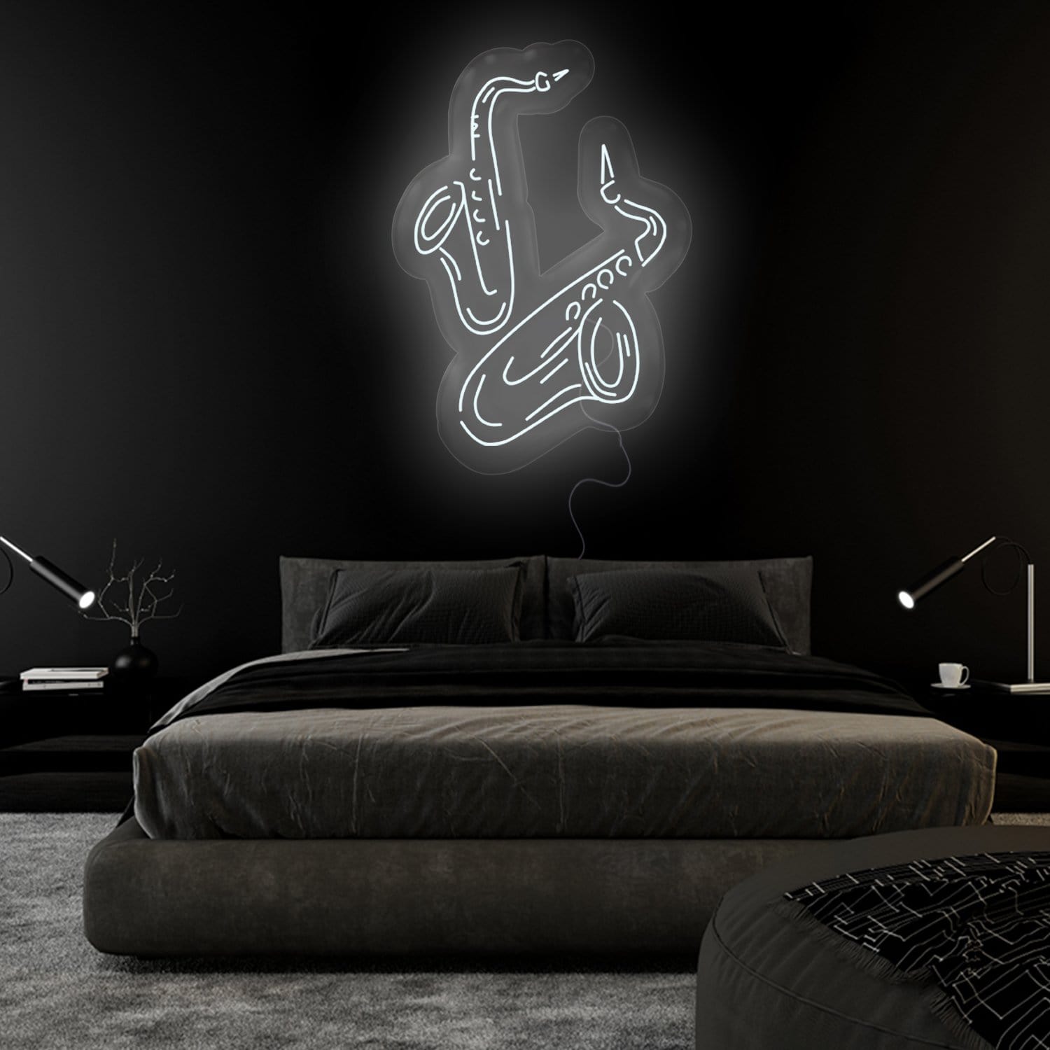 "Jazz Musik" LED Neonschild Sign - NEONEVERGLOW