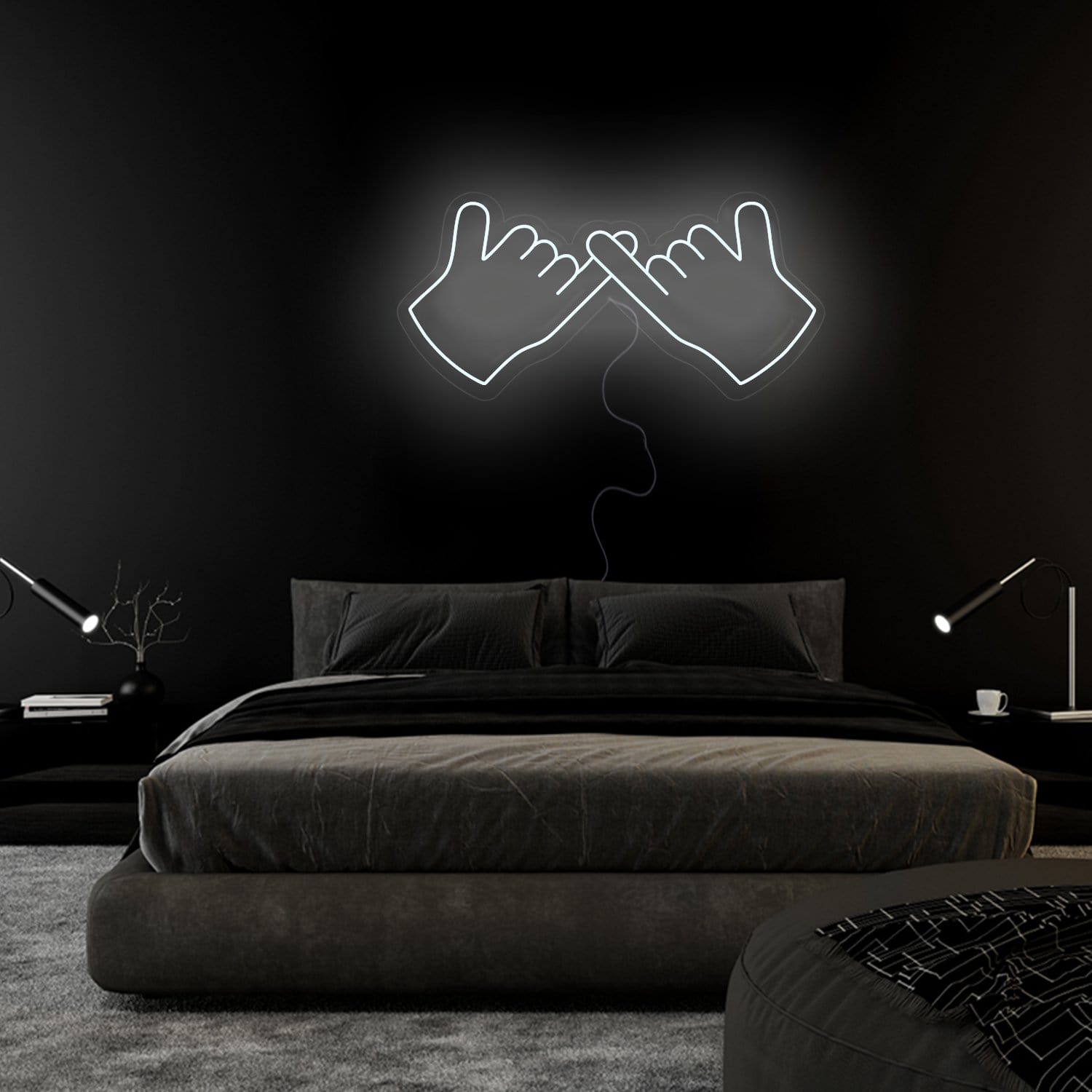 "Together" LED Neonschild Sign Schriftzug - NEONEVERGLOW