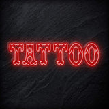 " Tattoo" LED Neonschild Sign - NEONEVERGLOW