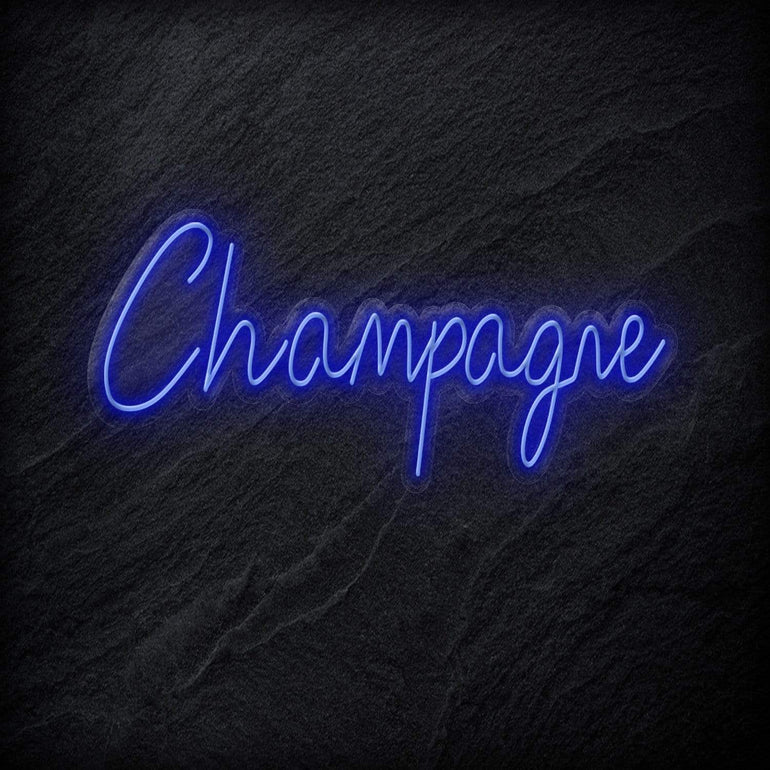 "Champagne" LED Neon Schriftzug - NEONEVERGLOW