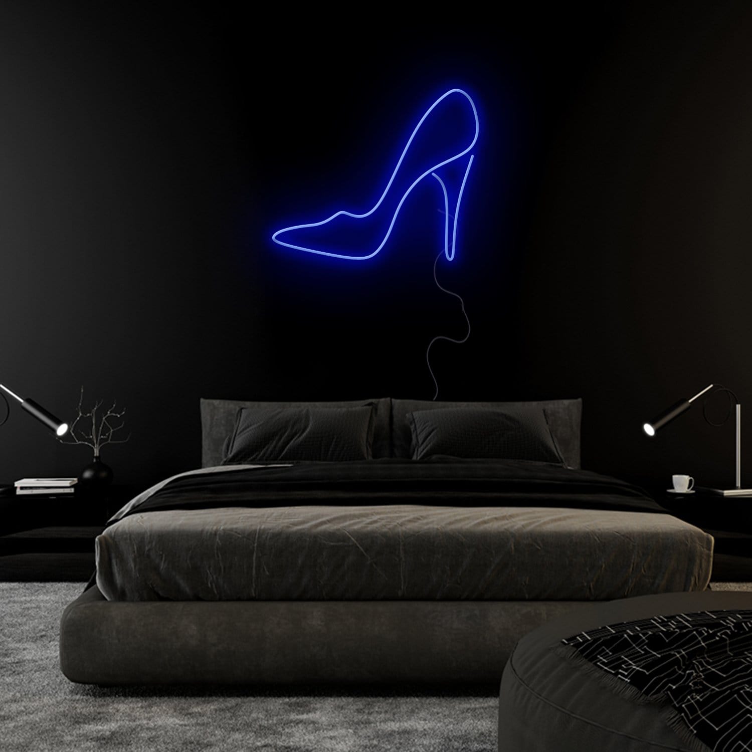"High Heels" LED Neonschild Sign Schriftzug - NEONEVERGLOW