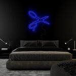 " Schere Barbier Friseur" LED Neonschild Sign Schriftzug - NEONEVERGLOW