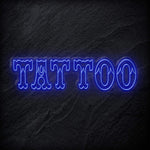" Tattoo" LED Neonschild Sign - NEONEVERGLOW
