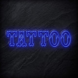 " Tattoo" LED Neonschild Sign - NEONEVERGLOW