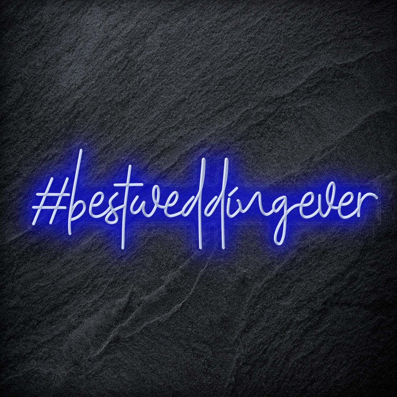 " Best Wedding Ever " LED Neon Sign Schriftzug - NEONEVERGLOW