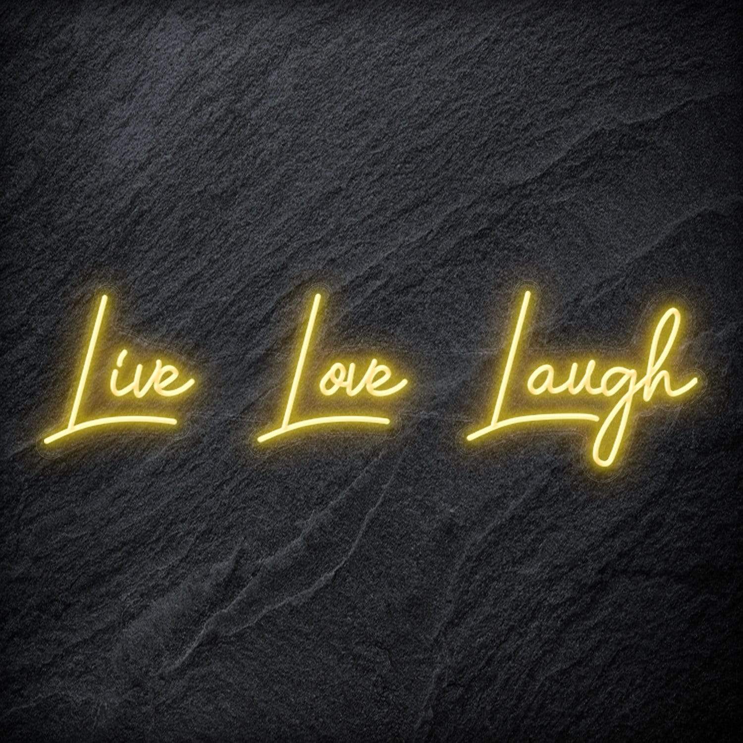"Live Love Laugh " LED Neon Schriftzug - NEONEVERGLOW