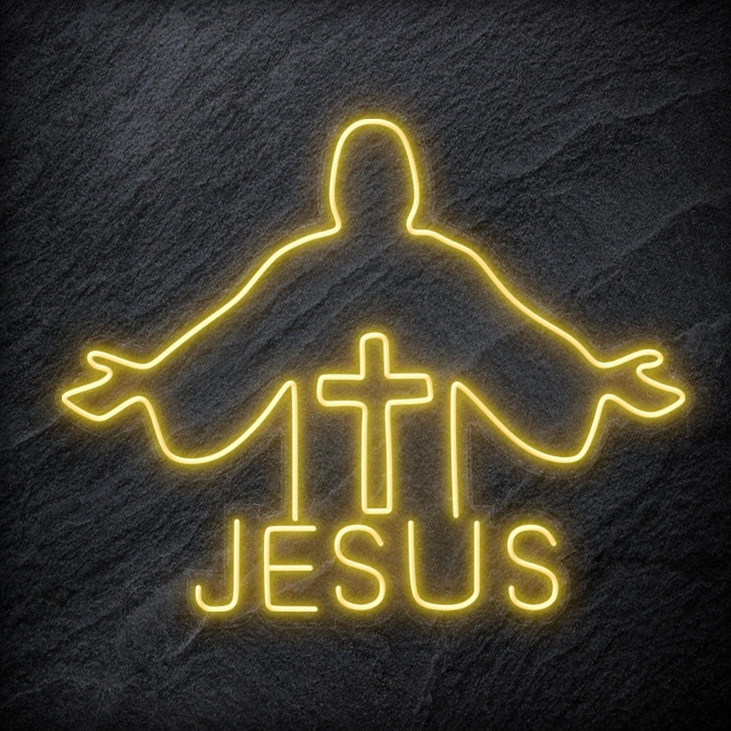 " Jesus " LED Neonschild Schriftzug Sign - NEONEVERGLOW