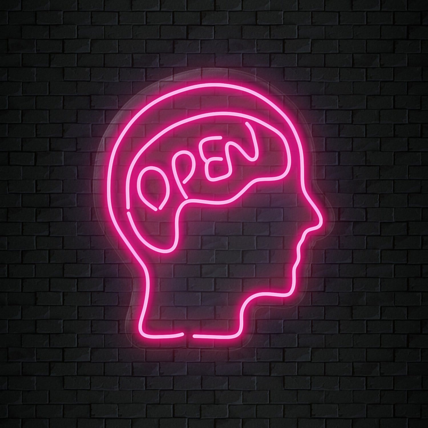 "Open" LED Neonschild Sign Schriftzug - NEONEVERGLOW