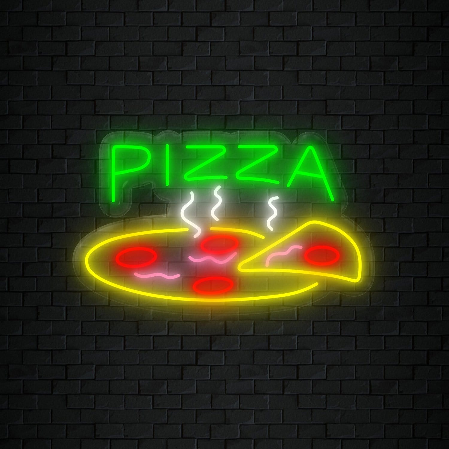 "Pizza Food" LED Neonschild Sign Schriftzug - NEONEVERGLOW