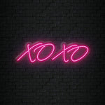 " Xo Xo" LED Neonschild Sign Schriftzug - NEONEVERGLOW