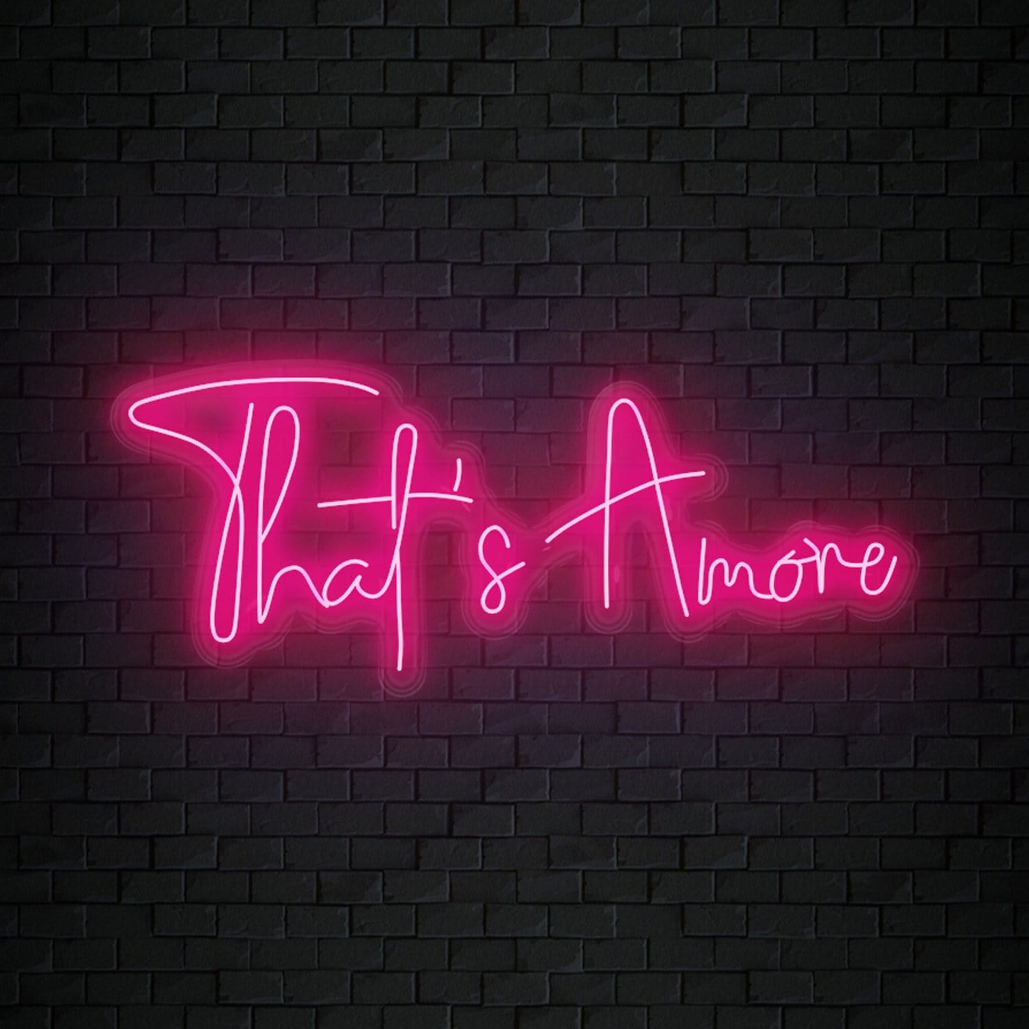 "That´s Amore" LED Neon Sign Schriftzug - NEONEVERGLOW
