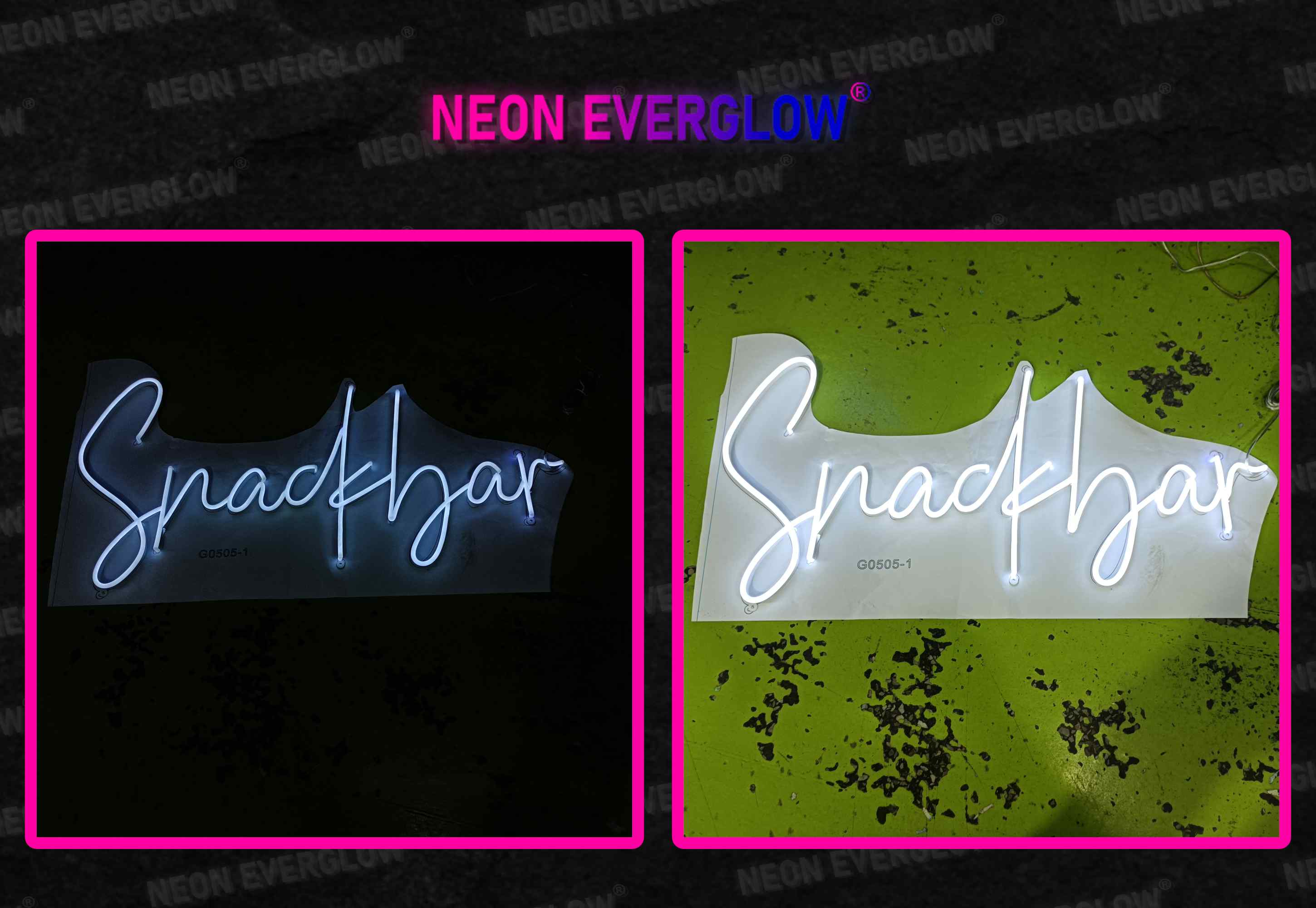 Cocktail Bar LED Neon Schriftzug SIgn – NEONEVERGLOW