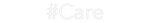 LED-Neon Schriftzug #Care - NEONEVERGLOW