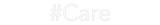 LED-Neon Schriftzug #Care - NEONEVERGLOW