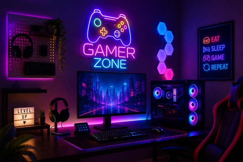 Zuhause: Wohnzimmer, Schlafzimmer & Gaming