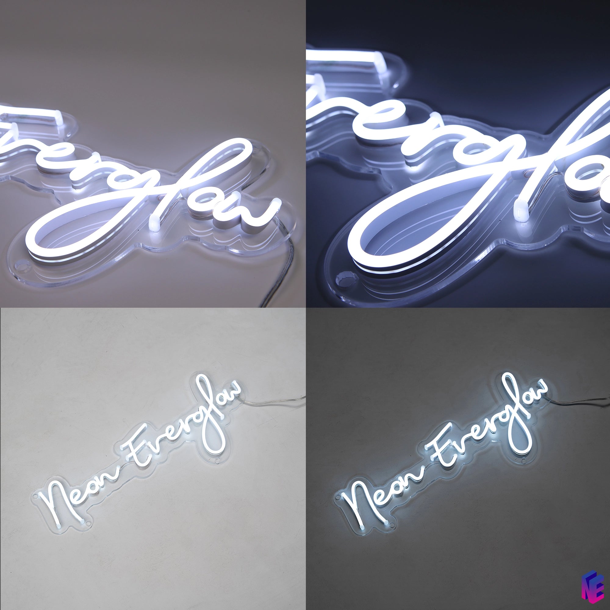 Neon Schriftzug Personalisiert, Neon Schriftzug Individuell, LED
