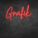 LED-Neon Schriftzug Grafik - NEONEVERGLOW