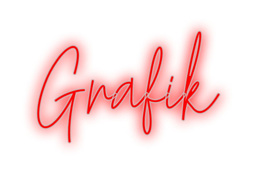 LED-Neon Schriftzug Grafik - NEONEVERGLOW