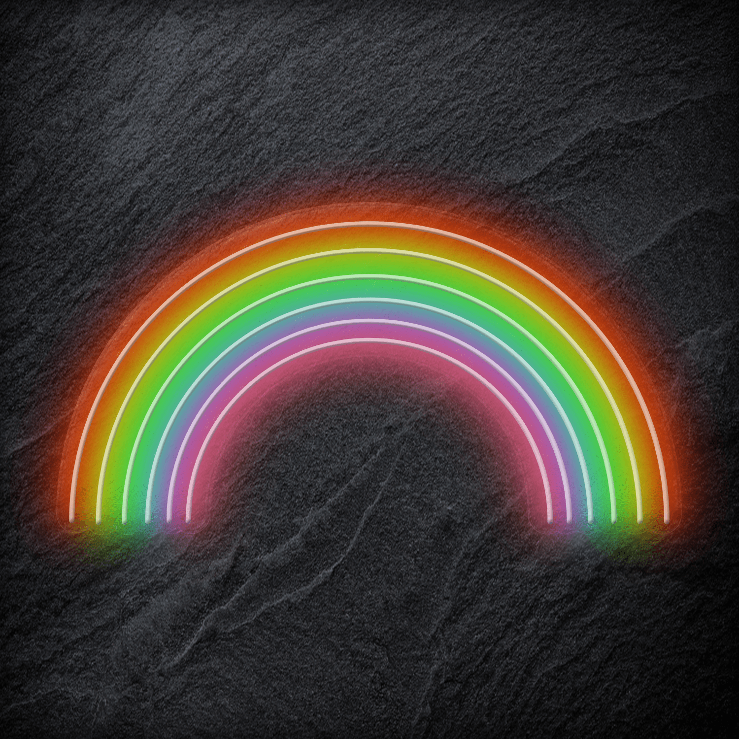 "Regenbogen" LED Neon Schriftzug Sign - NEONEVERGLOW