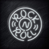 "Rockn Roll Musik" LED Neon Schild - NEONEVERGLOW