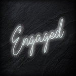 "Engaged" LED Neon Sign Schriftzug - NEONEVERGLOW