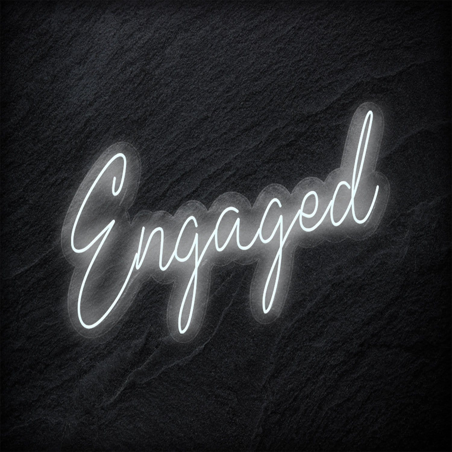 "Engaged" LED Neon Sign Schriftzug - NEONEVERGLOW