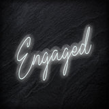 "Engaged" LED Neon Sign Schriftzug - NEONEVERGLOW