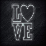 "LoVe" LED  Neon Schild - NEONEVERGLOW