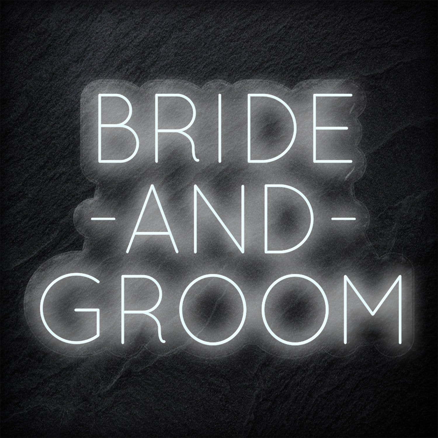 "Bride and Groom" LED Neon Schriftzug - NEONEVERGLOW
