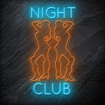 "Nightclub " LED Neonschild Schriftzug Sign - NEONEVERGLOW