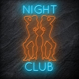 "Nightclub " LED Neonschild Schriftzug Sign - NEONEVERGLOW