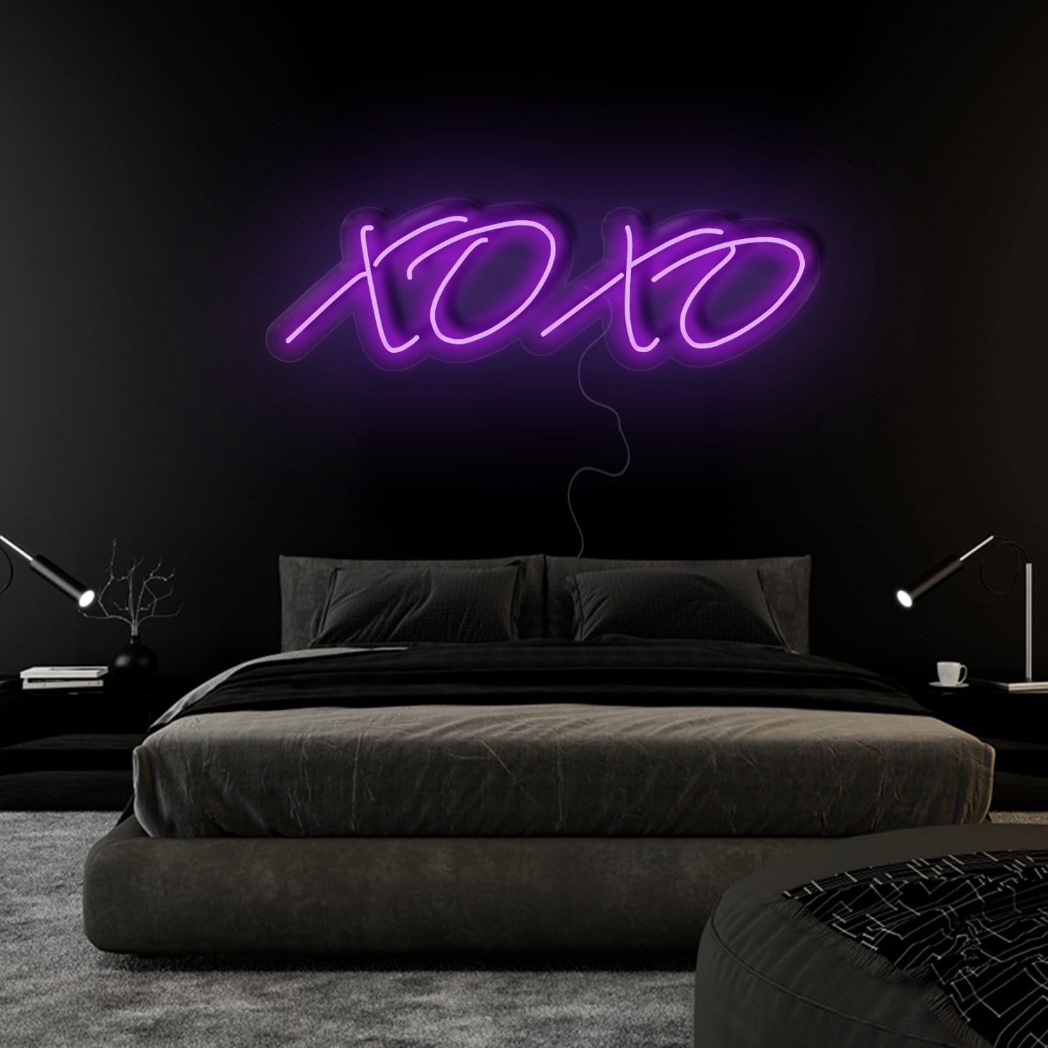 " Xo Xo" LED Neonschild Sign Schriftzug - NEONEVERGLOW