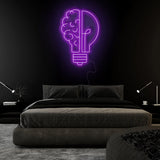 " Gedanken" LED Neonschild Sign - NEONEVERGLOW