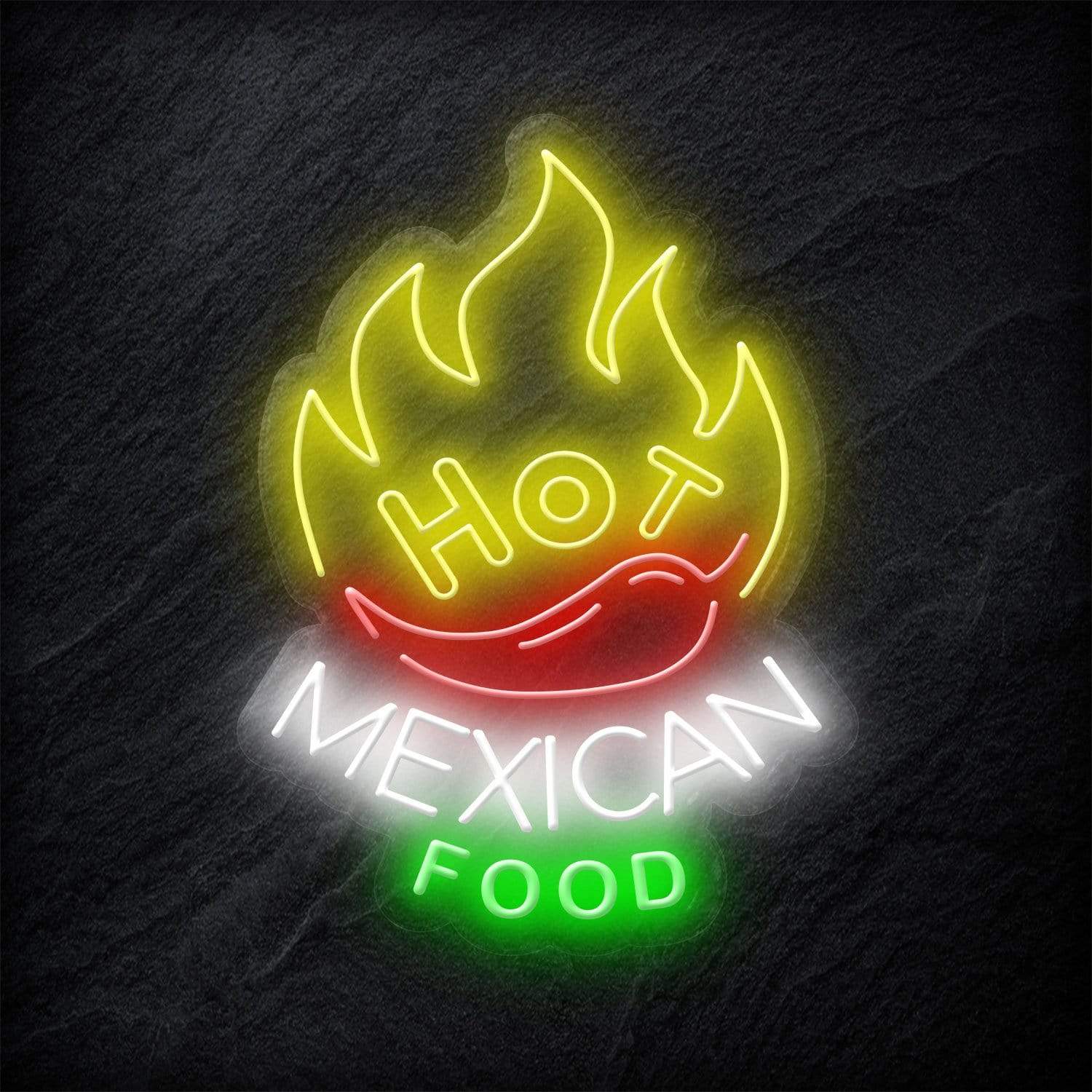 "Hot Mexican Food" LED - NEONEVERGLOW