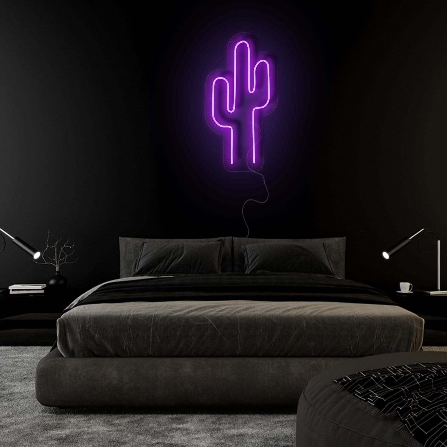 "Kaktus" LED Neonschild Sign Schriftzug - NEONEVERGLOW