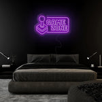"Game Zone" LED Neonschild Sign - NEONEVERGLOW