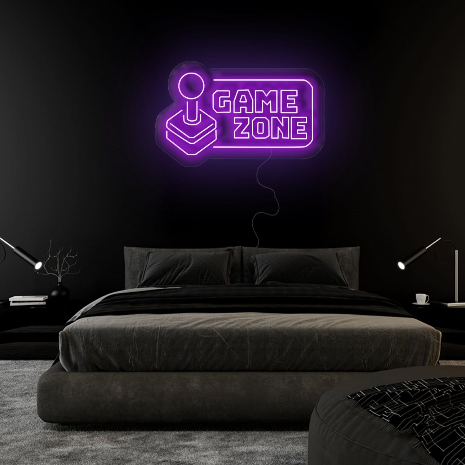 "Game Zone" LED Neonschild Sign - NEONEVERGLOW