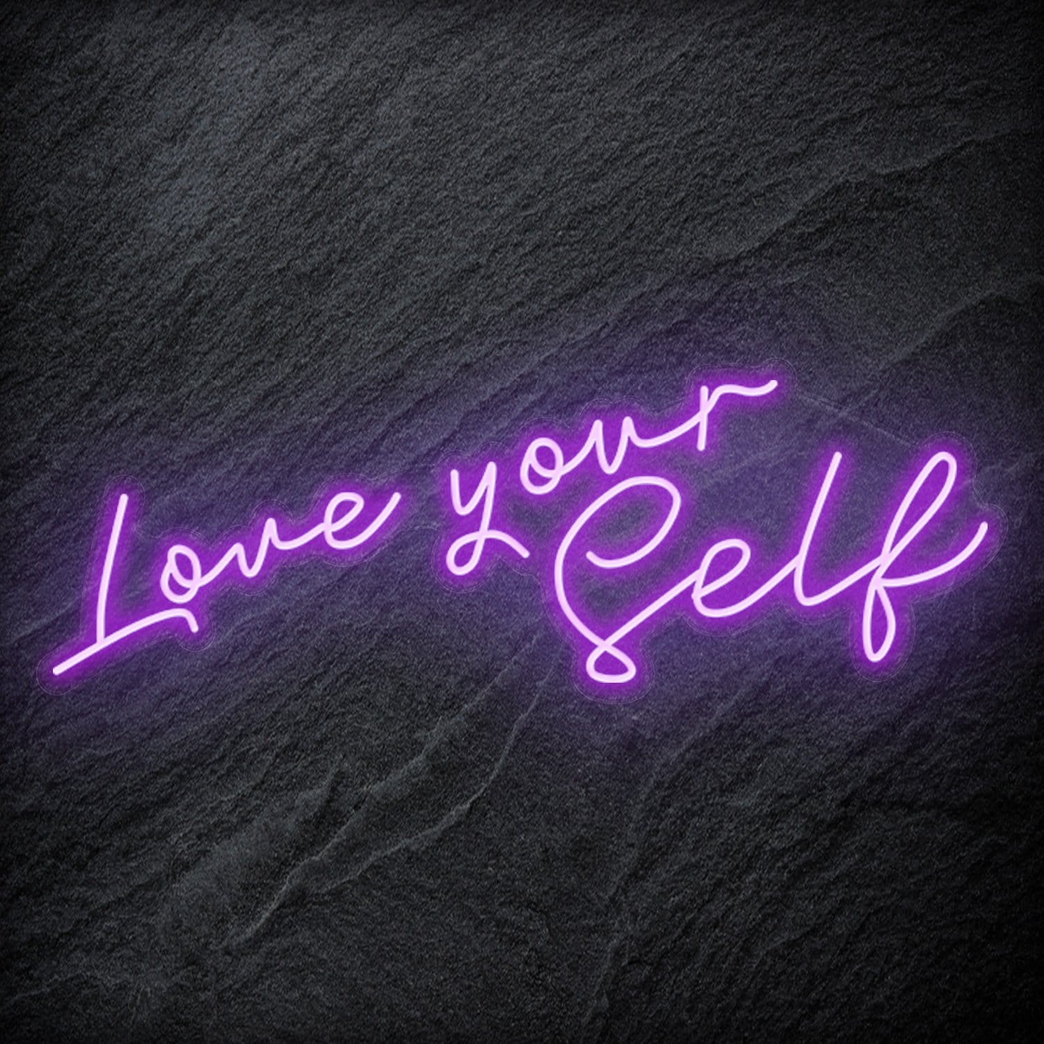 "Love Yourself" LED Neon Schriftzug - NEONEVERGLOW