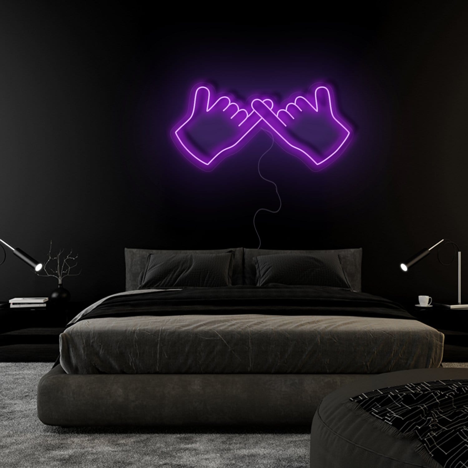 "Together" LED Neonschild Sign Schriftzug - NEONEVERGLOW