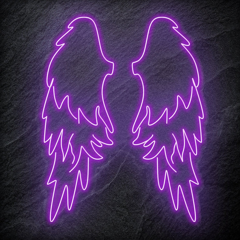 Flügel Wings LED Neonschild Sign – NEONEVERGLOW