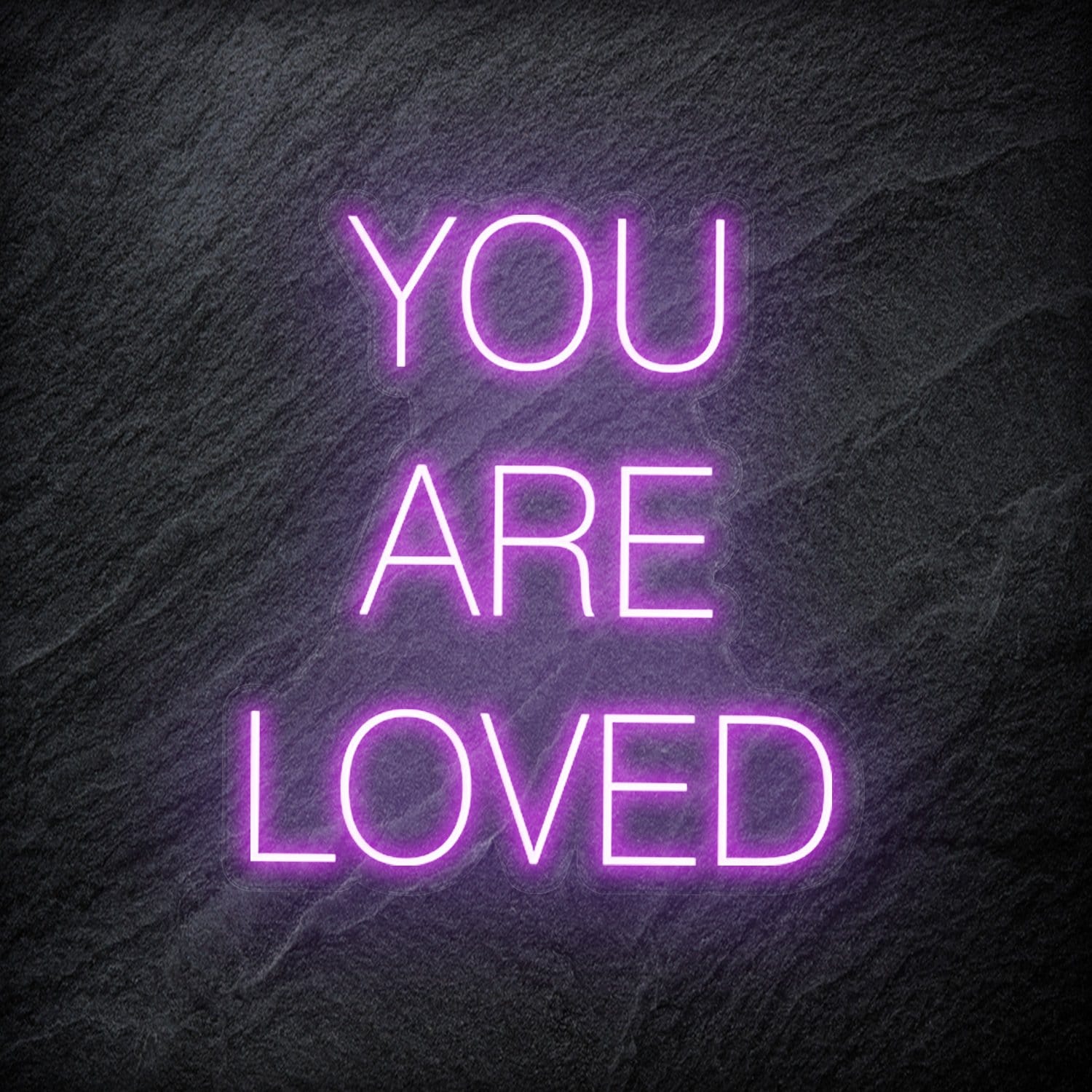 "You Are Loved" LED Neon Schriftzug - NEONEVERGLOW