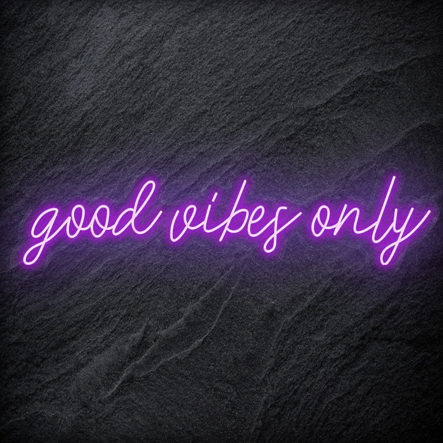 "Good Vibes Only" LED Neon Schriftzug - NEONEVERGLOW