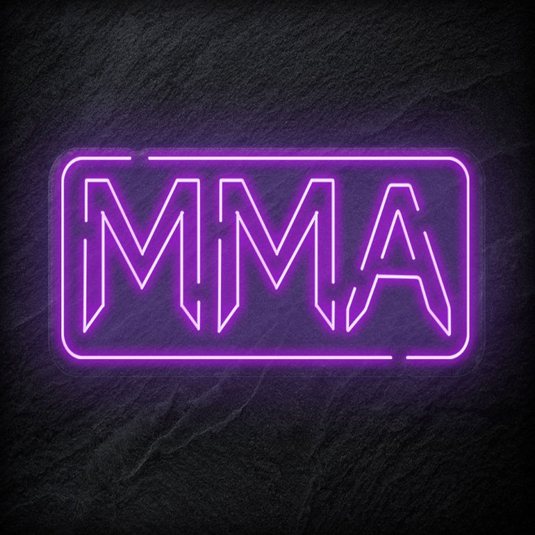 "MMA" LED Neonschild Sign - NEONEVERGLOW