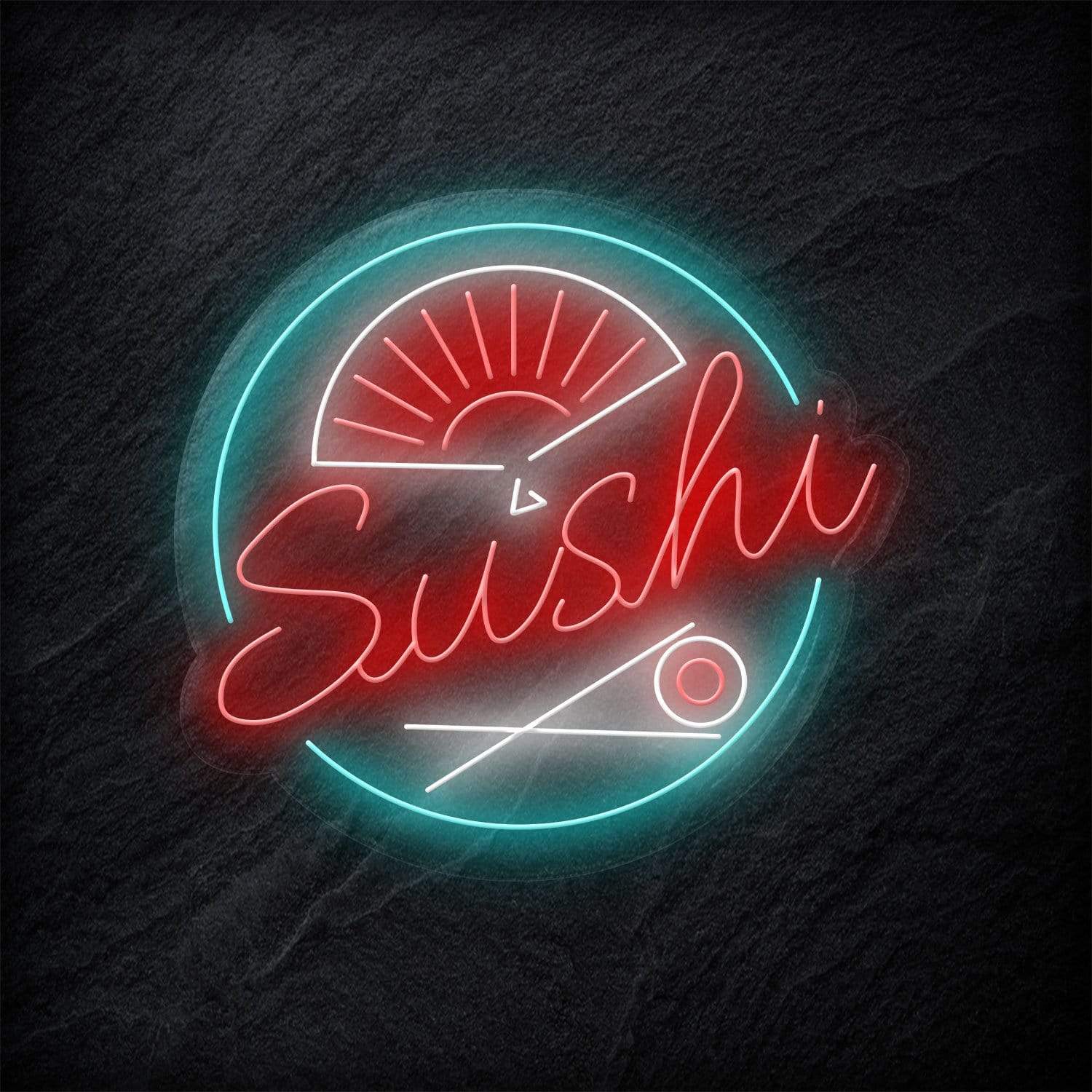 "Sushi" LED Neonschild - NEONEVERGLOW