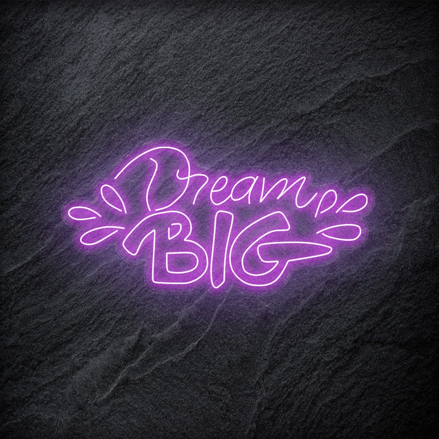 "Dream Big" LED Neonschild - NEONEVERGLOW