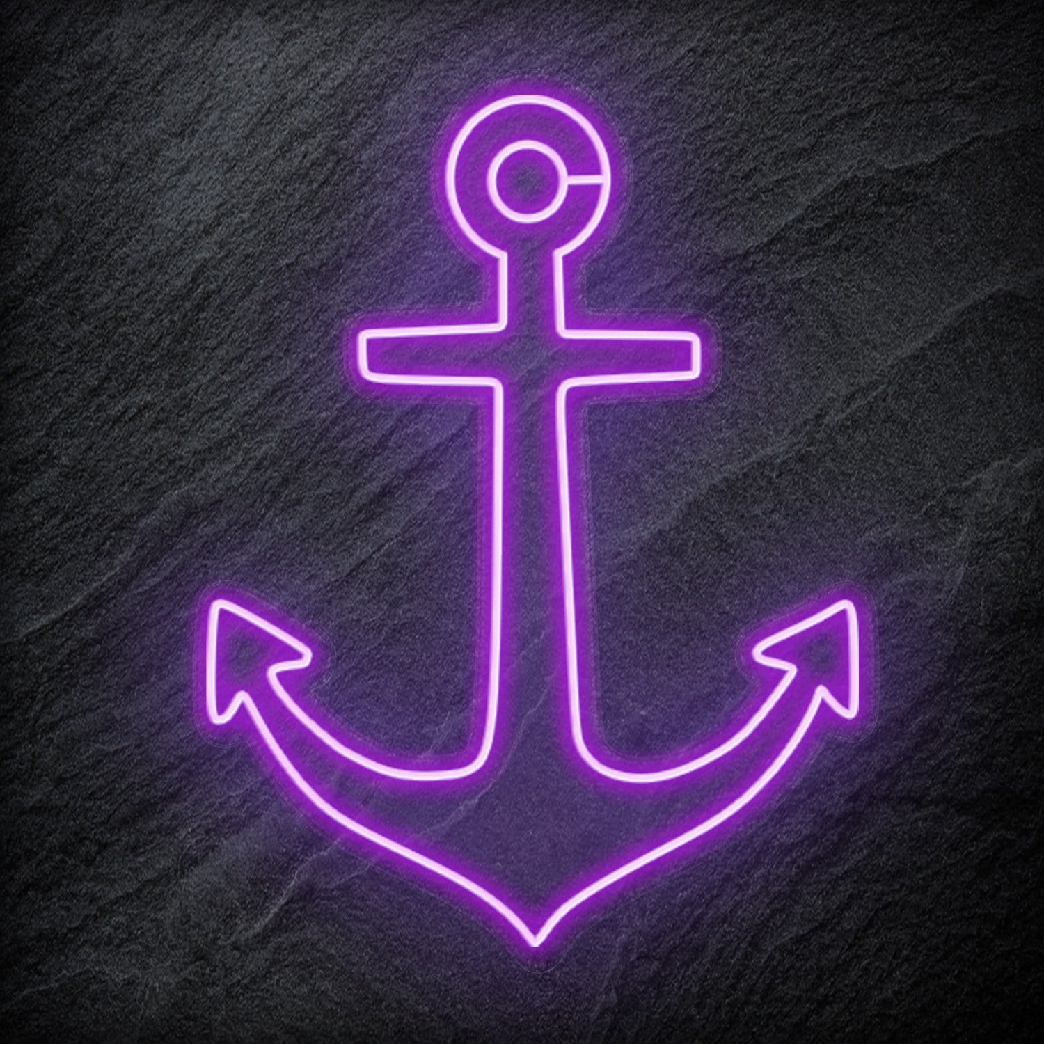 " Anker " LED Neonschild Schriftzug Sign - NEONEVERGLOW