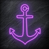 " Anker " LED Neonschild Schriftzug Sign - NEONEVERGLOW